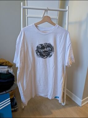 White Graphic Tee - Men's Casual Shirt